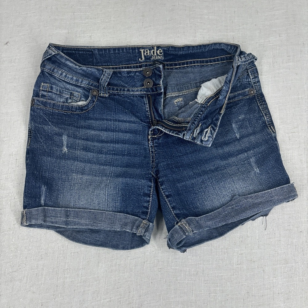 Jade Blue Jean‎ Shorts size 7/8 (28"waist)